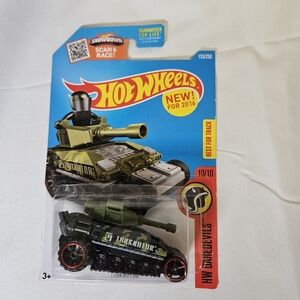 Hot Wheels Green and‎ Black Tankinator Toy